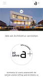Mobile Screenshot of aplusarchitektur.com